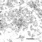 Schwarzplan von Essen
