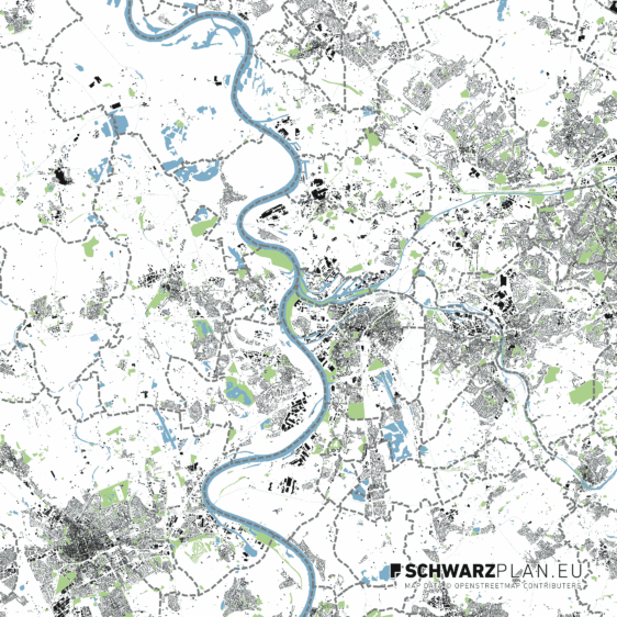 Duisburg - Oberhausen - Bottrop - Mülheim - Moers - Krefeld