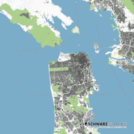 Lageplan von San Francisco
