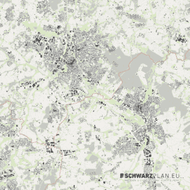 Lageplan von Herford, Bad Salzuflen