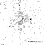 Schwarzplan von Metz
