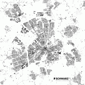 Schwarzplan von Eindhoven