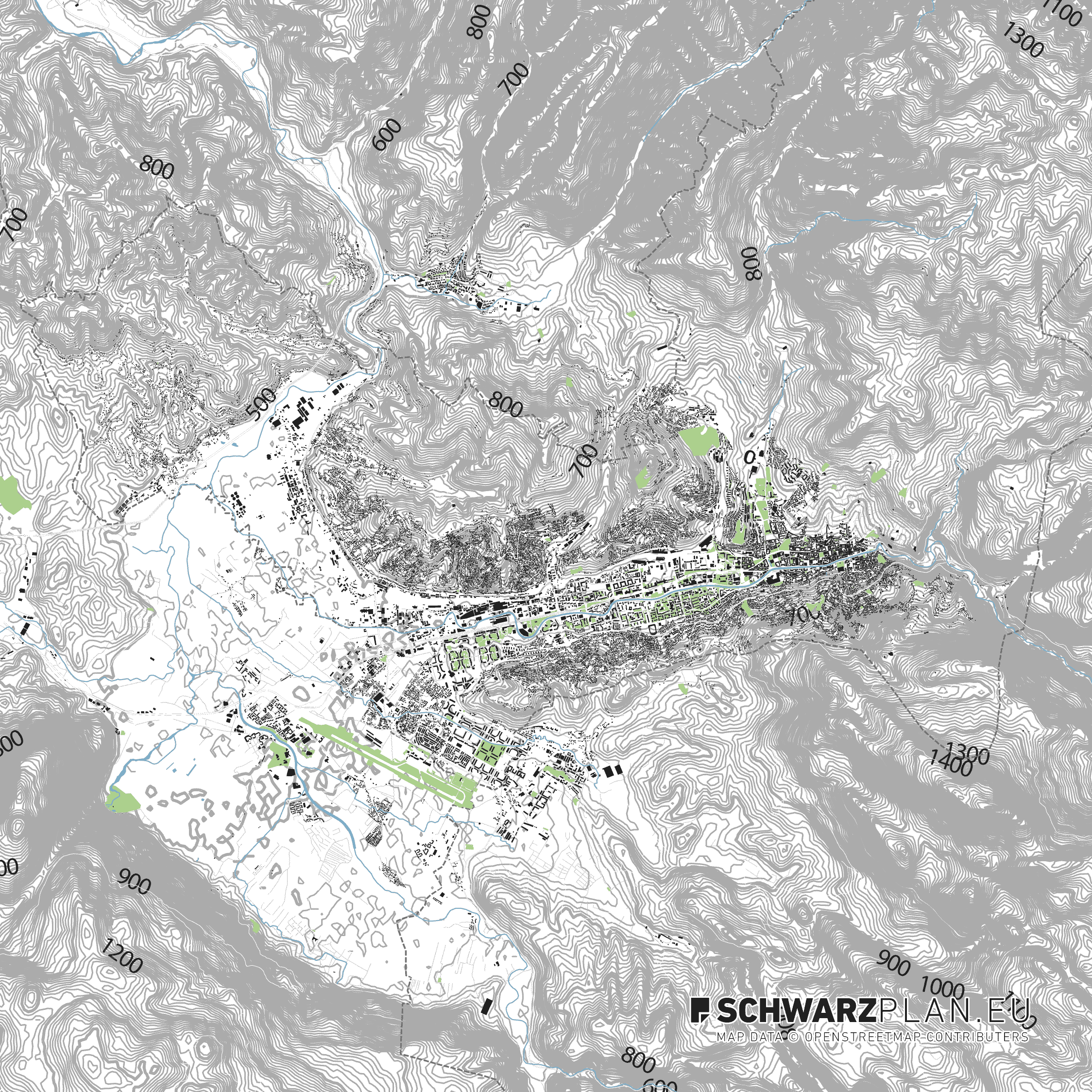 Site Plan of Sarajevo