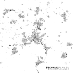 Schwarzplan von Aalen
