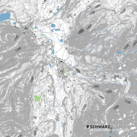 Lageplan von Sonthofen, Immenstadt & Oberstdorf