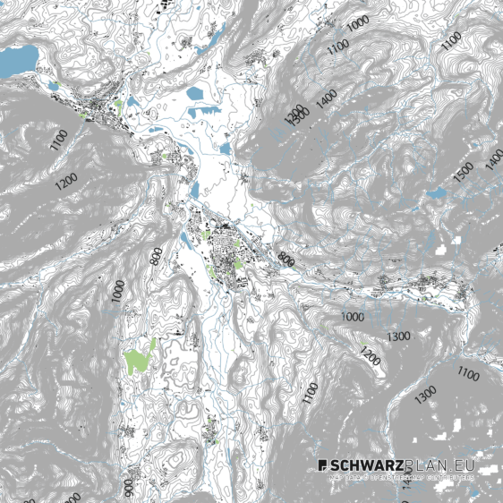 Lageplan von Sonthofen, Immenstadt & Oberstdorf