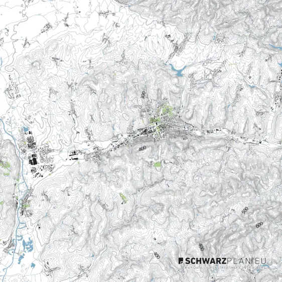 Site Plan of Zlin