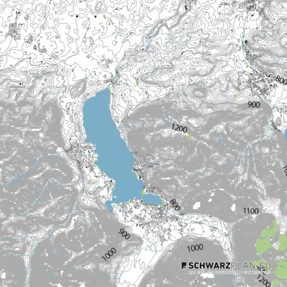 Lageplan von Tegernsee
