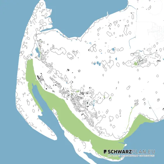 Lageplan von St. Peter Ording