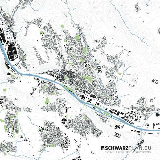 Esslingen lageplan wasser