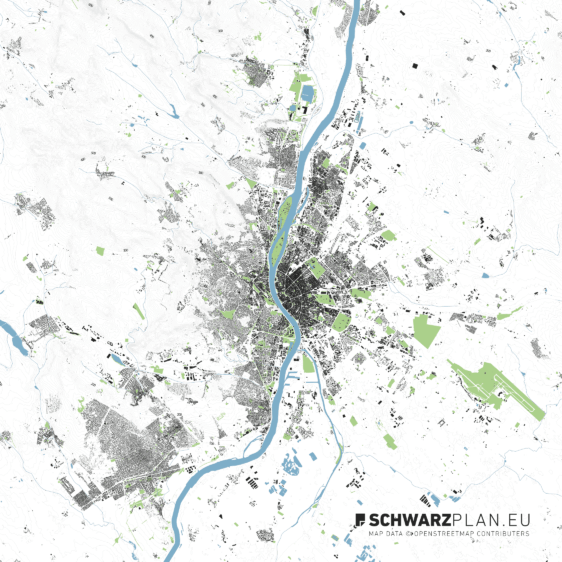 Budapest lageplan