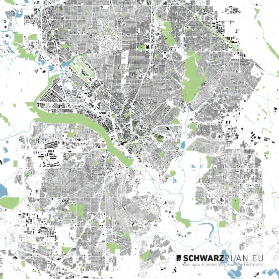 Site plan of Dallas