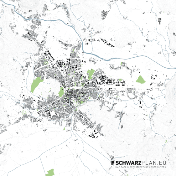 City map of Ljubljana