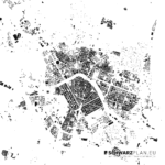 Schwarzplan von Valencia