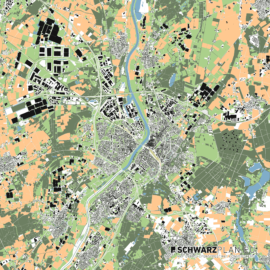 Lageplan von Venlo