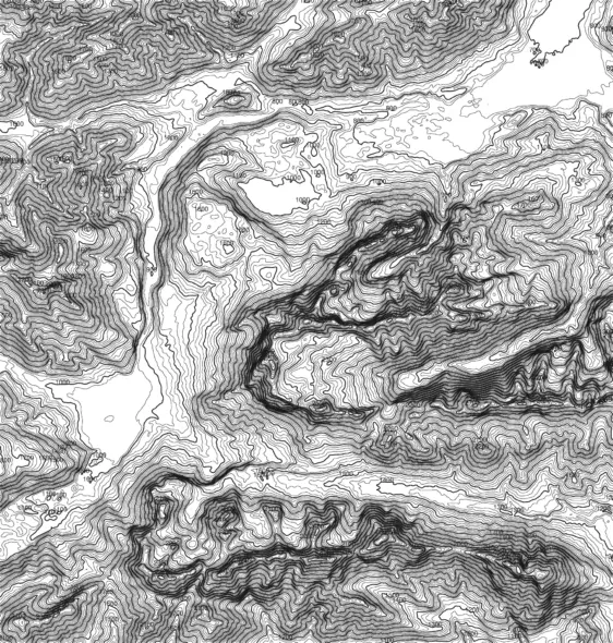 Peak Maps — Contour Lines of the 49 Highest Peaks